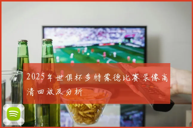 2025年世俱杯多特蒙德比赛录像高清回放及分析